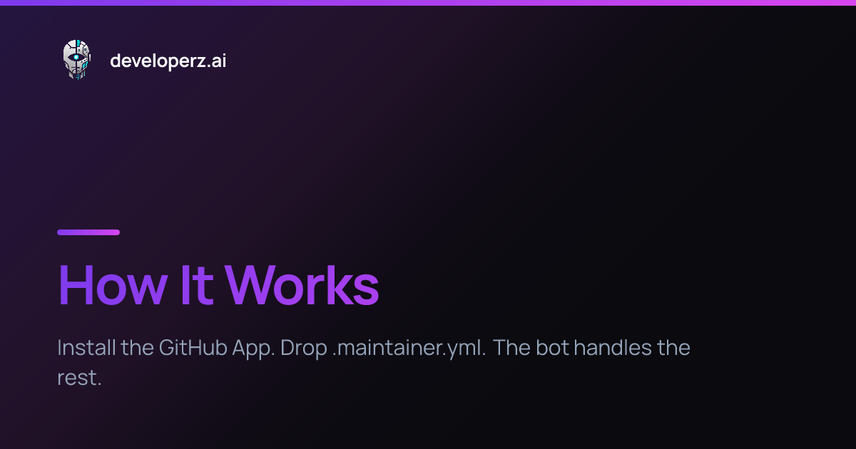 Cover image for We built a maintainer agent, not a coding agent